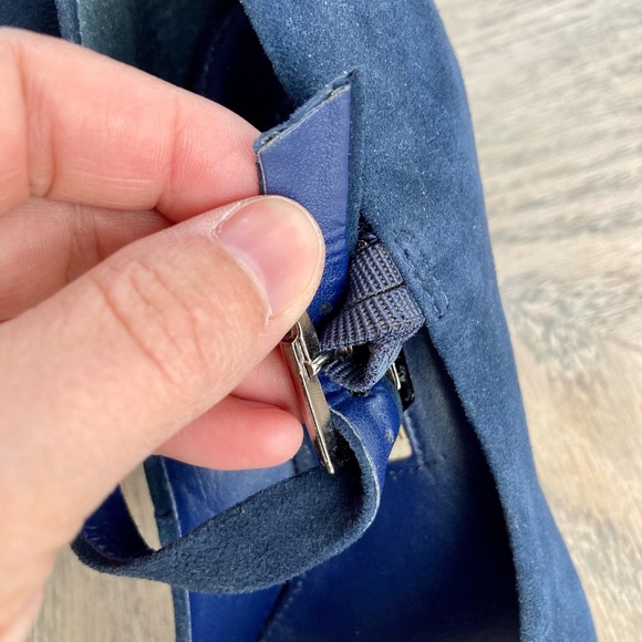 Buffalo London Mary Jane Pumps - Blue - 36 - Picture 7 of 10